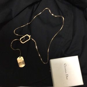 Christian Dior Gold Necklace 100% authentic